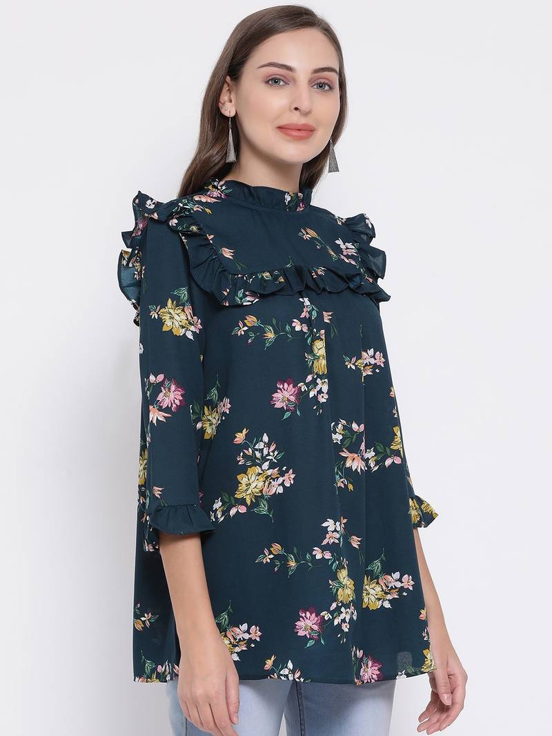 Floral Octave Maternity Women Top