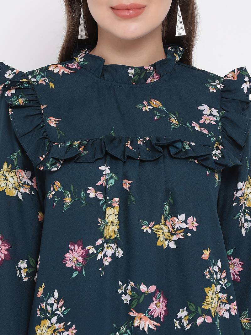 Floral Octave Maternity Women Top