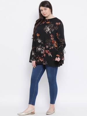 Floral Jewel Quo Plus Size Women Top 2