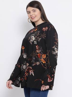 Floral Jewel Quo Plus Size Women Top 3