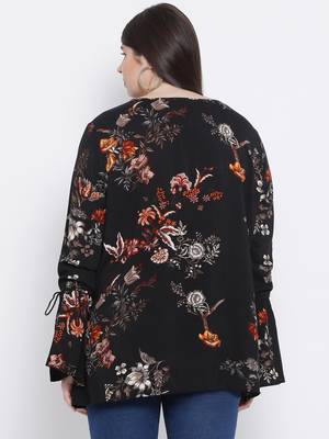 Floral Jewel Quo Plus Size Women Top 4