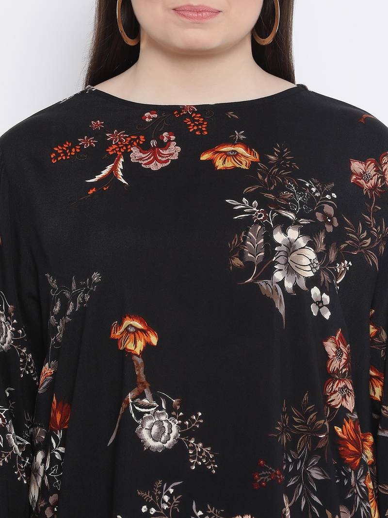 Floral Jewel Quo Plus Size Women Top