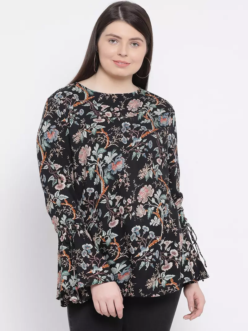Tropical Fenty Lee Plus Size Women Top