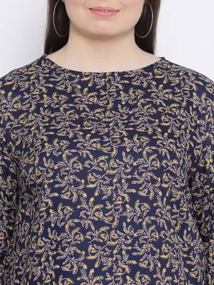 Tropical DauntyPlus Size Women Top 5