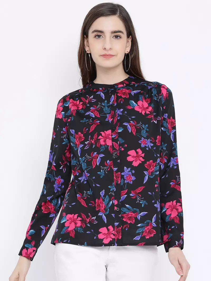 Tropical Encore Chic Women Shirt