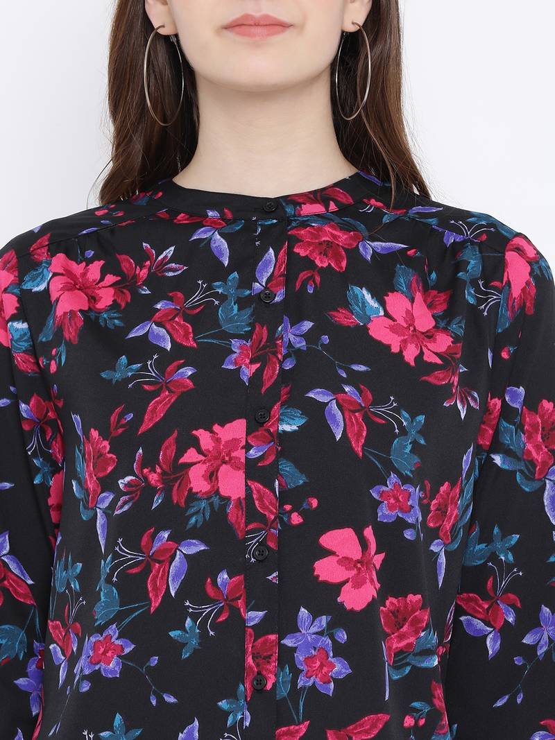 Tropical Encore Chic Women Shirt