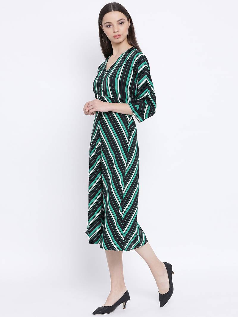 Chevron Official Diva Midi Women Dress