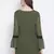 Olive Collateral Stylized Maternity Tunic