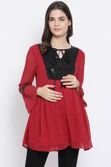 Fiery Tradition Stylized Maternity Tunic