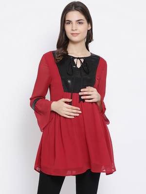 Fiery Tradition Stylized Maternity Tunic 1