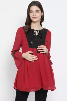 Fiery Tradition Stylized Maternity Tunic
