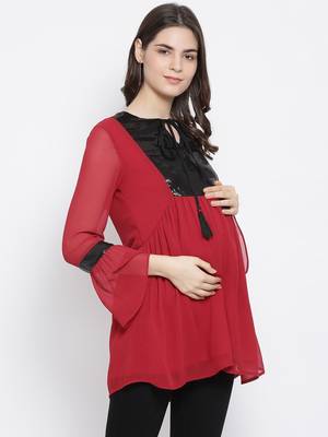 Fiery Tradition Stylized Maternity Tunic 3
