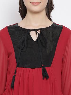 Fiery Tradition Stylized Maternity Tunic 5