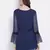 Navy Stereo Stylized Maternity Tunic