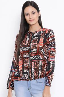 Abstract Passion Women Bomber Jacket