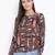 Abstract Passion Women Bomber Jacket