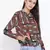 Abstract Passion Women Bomber Jacket