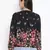 Floral Perfection Women Bomber Jacket