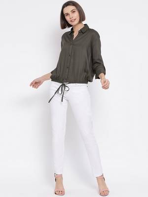 Olive Penchata Lusinka Women Shirt 2