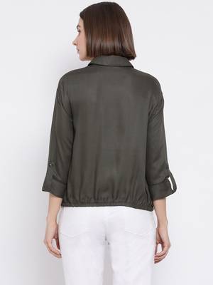 Olive Penchata Lusinka Women Shirt 4