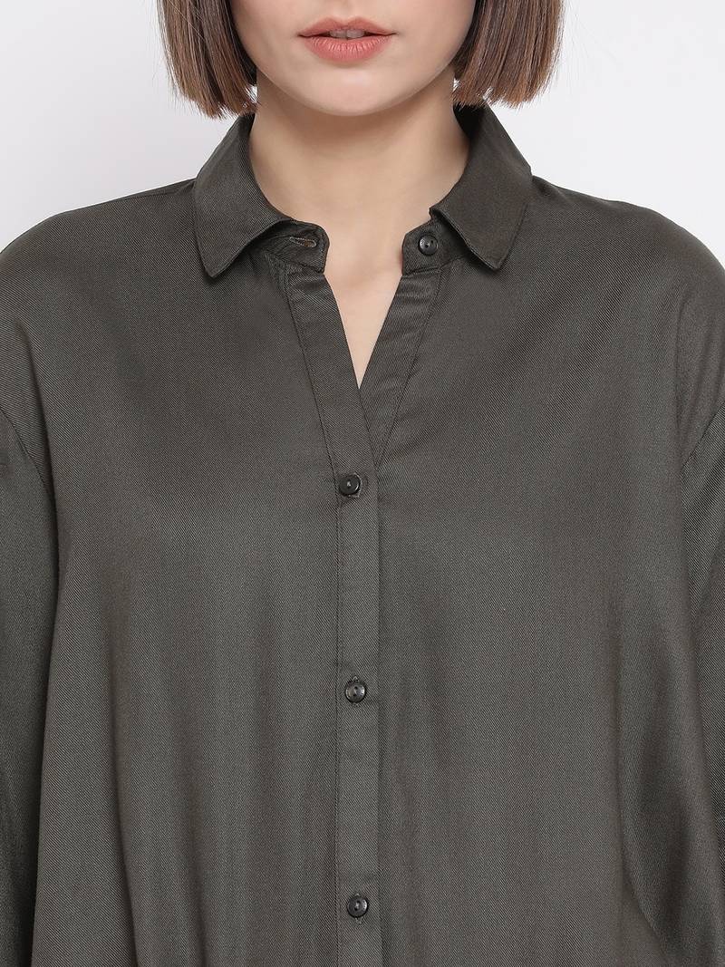 Olive Penchata Lusinka Women Shirt