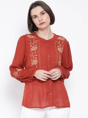 Rust Code Dashan Embro Women Shirt 1