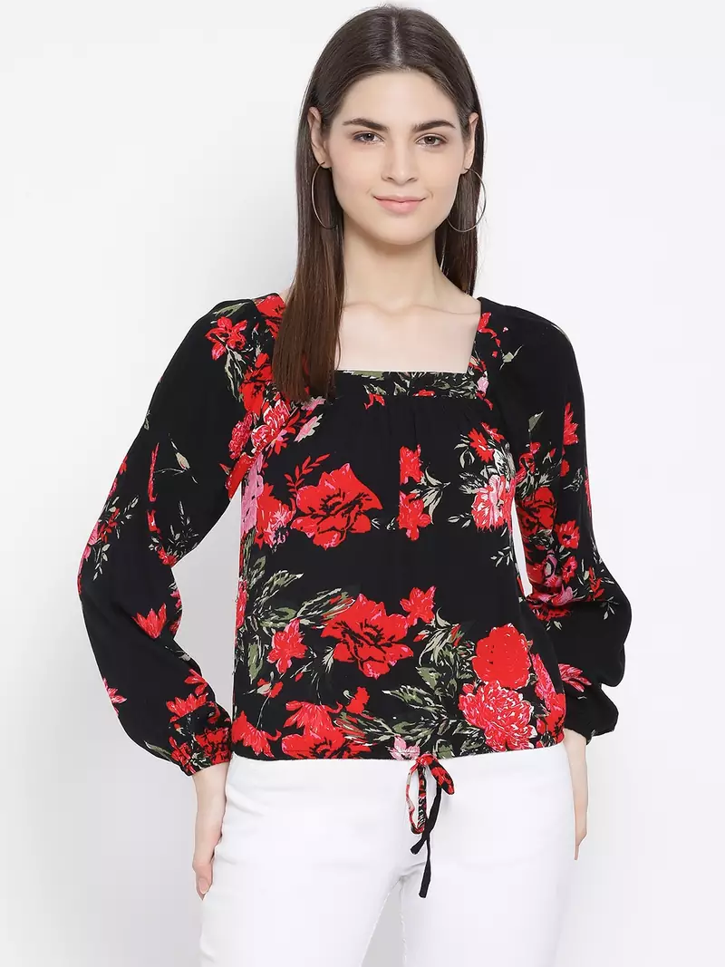 Tropical Flow Duet Women Top