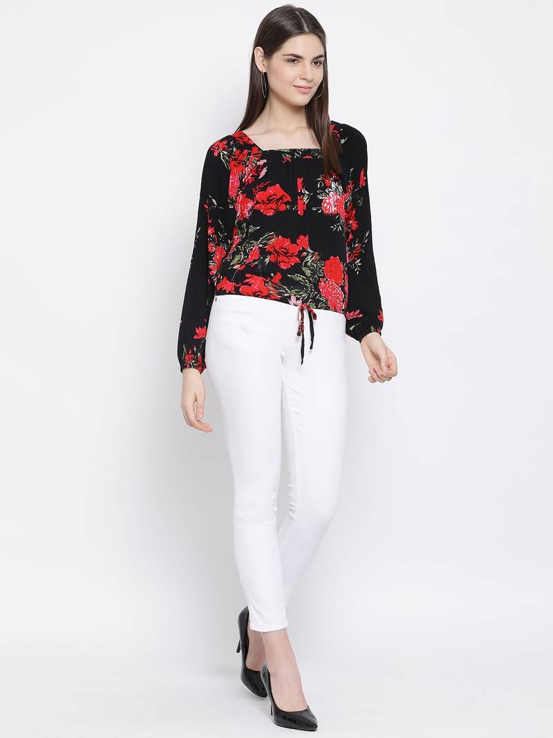 Tropical Flow Duet Women Top