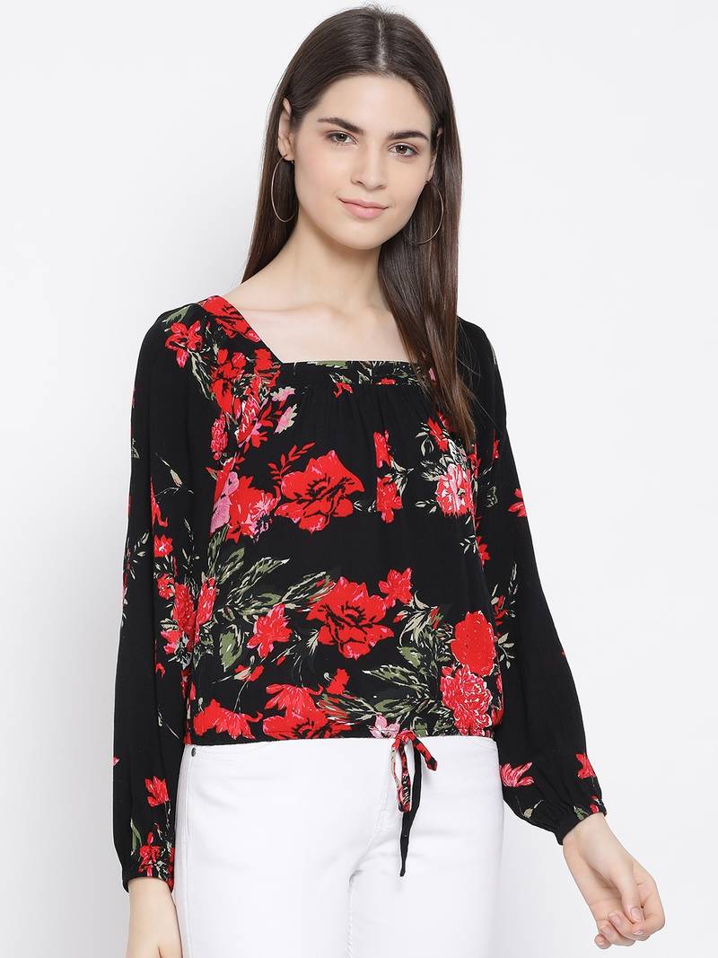 Tropical Flow Duet Women Top