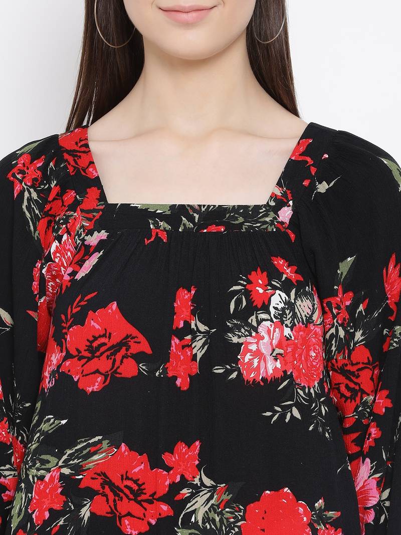 Tropical Flow Duet Women Top