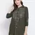 Olive Zone Picasso Embro Women Shirt