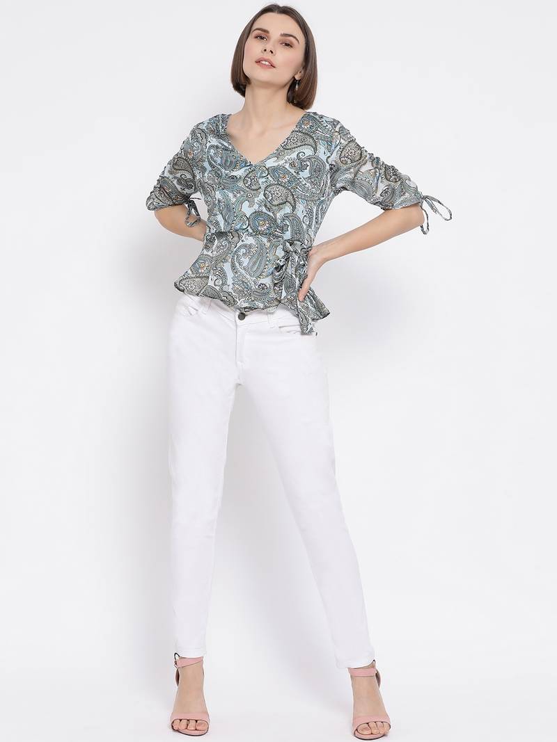 Paisley Rhapsody Glee Women Top