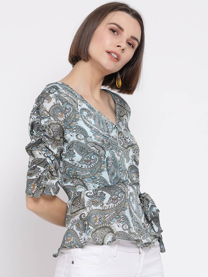 Paisley Rhapsody Glee Women Top