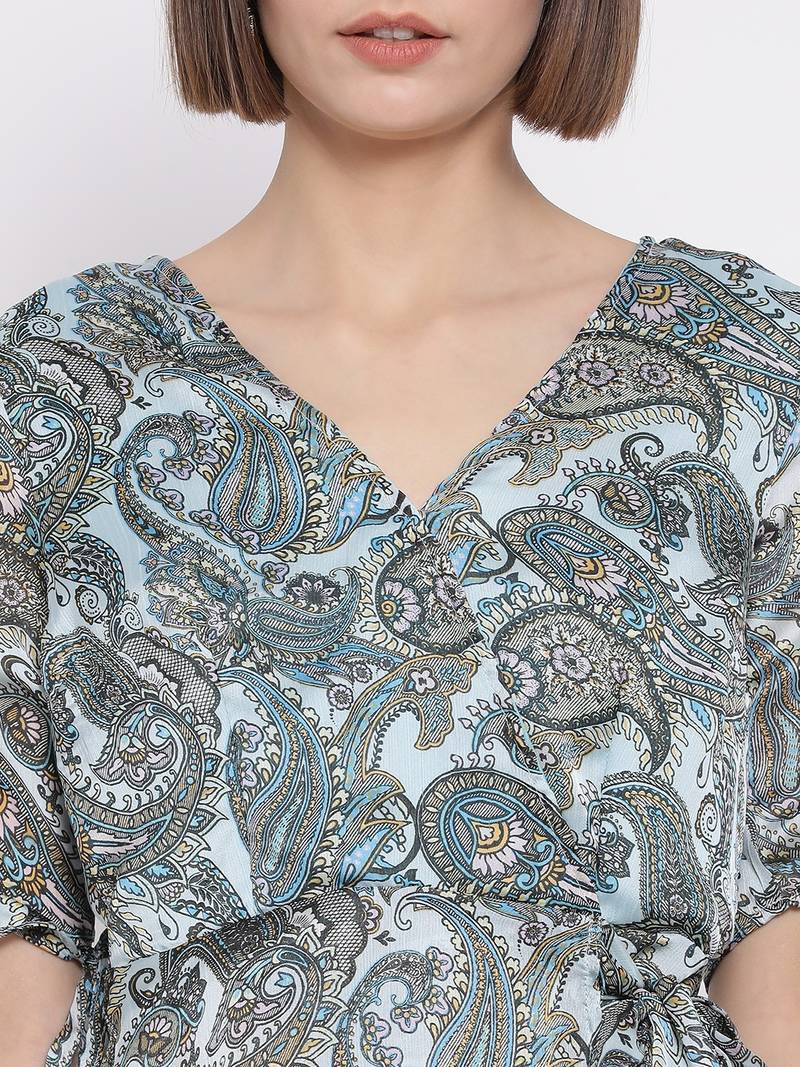 Paisley Rhapsody Glee Women Top
