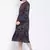 Glam Fashion Ring Midi Women Dress