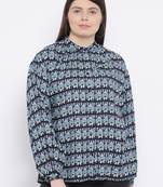 Tamara Mosaic Plus Size Women Shirt