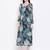 Floral Curve Fashion Ion Women Dress
