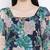 Floral Curve Fashion Ion Women Dress