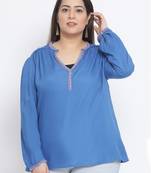 Sea Slung Plus Size Women Top