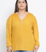 Sunshine Back Plus Size Women Top