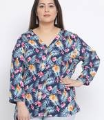 Floral Eternity Plus Size Women Top