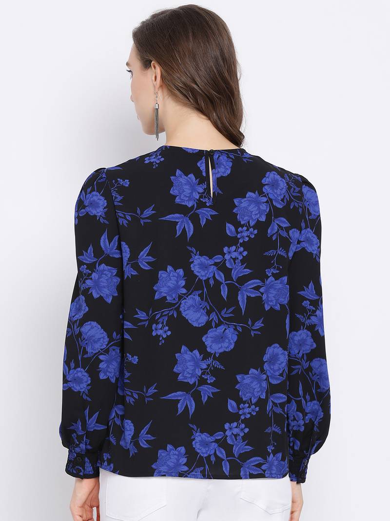 Floral Nocturnal Women Top
