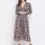 Abstract Benni Maxi Women Dress