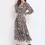 Abstract Benni Maxi Women Dress