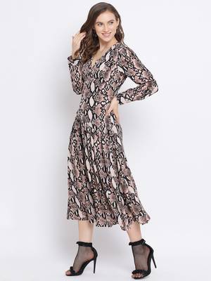 Abstract Benni Maxi Women Dress 2