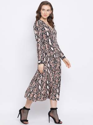 Abstract Benni Maxi Women Dress 3