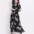 Floral Bertha Maxi Women Dress