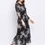 Floral Bertha Maxi Women Dress