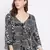 Graphic Pyramid Women Top