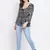 Graphic Pyramid Women Top